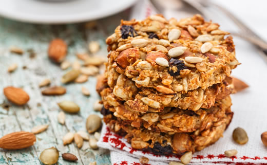 Kolačići od zobenih pahuljica i brusnica