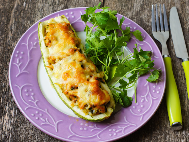 Punjene grill tikvice