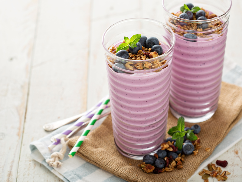 Smoothie bogatog voćnog okusa
