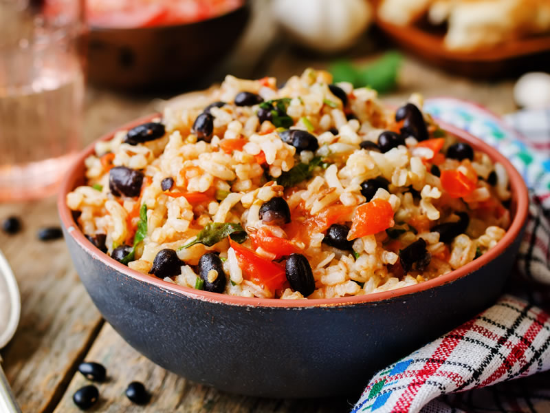 Ukusna riža sa grahom