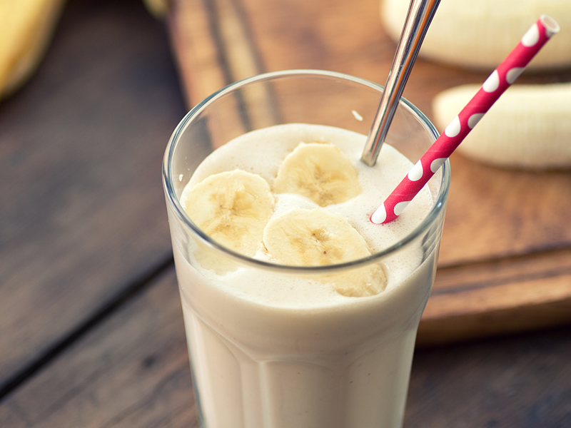 Smoothie s jabukom i bananom