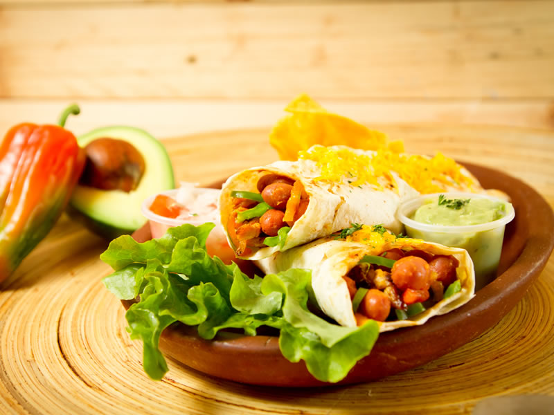 Tortilja od špinata i batata