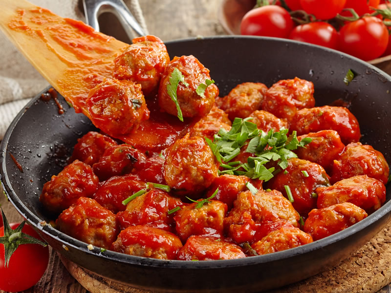 Španjolske ćufte s grah varivom