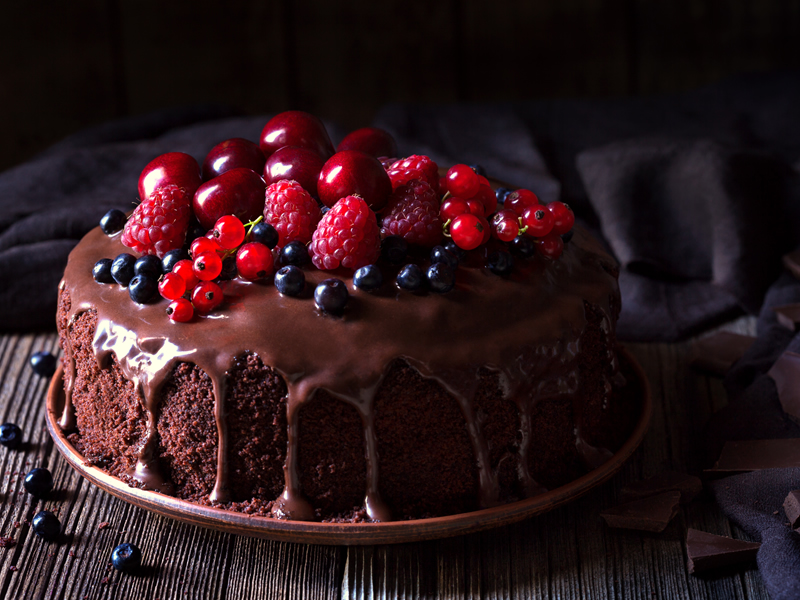 Sočna i ukusna čokoladna torta