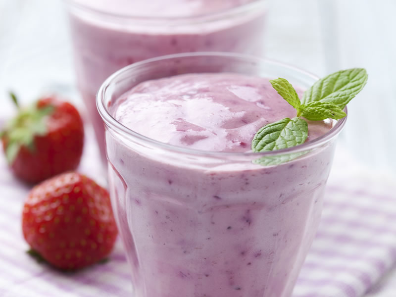 Smoothie od zobi i jagoda