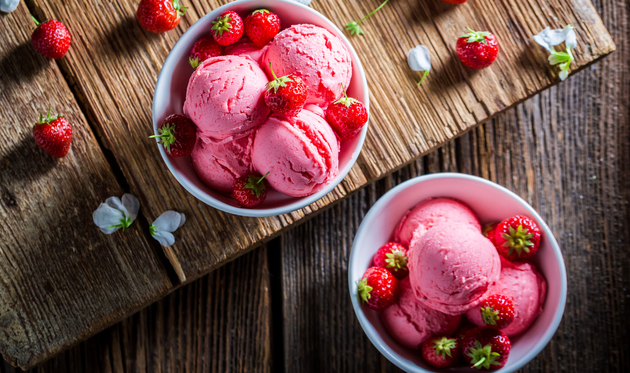 Sladoled od jagoda od samo 3 sastojka