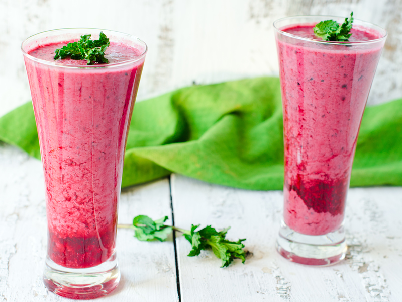 Smoothie od kokosa, lubenice i mente