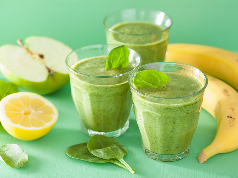 Zeleni smoothie od mrkve i jabuke