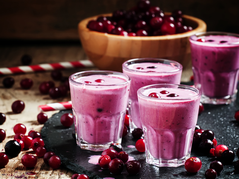 Jednostavan smoothie od banane i višanja