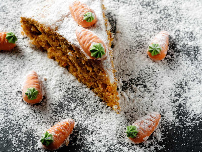 Božićna torta od mrkve i oraha