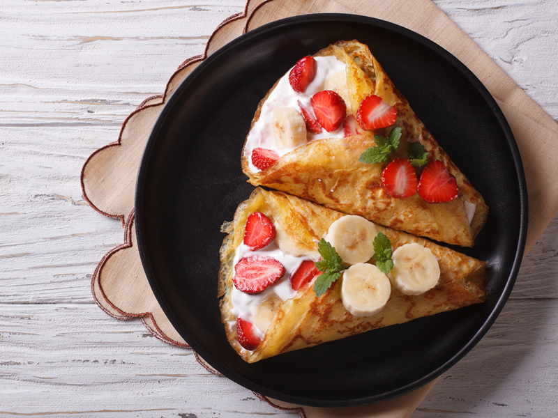 Božićne palačinke s đumbirom i cimetom