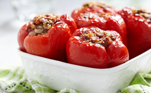 Paprike punjene šampinjonima