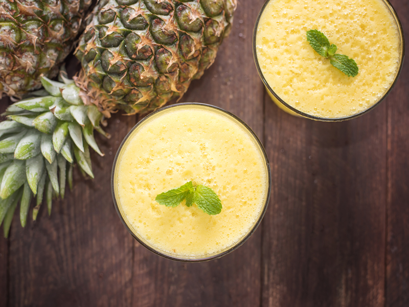 Smoothie od ananasa i đumbira koji topi kilograme