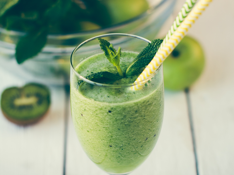 Zeleni smoothie za ravan trbuh