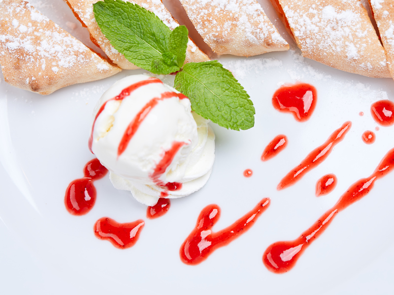 Preljev od šumskog voća i meda