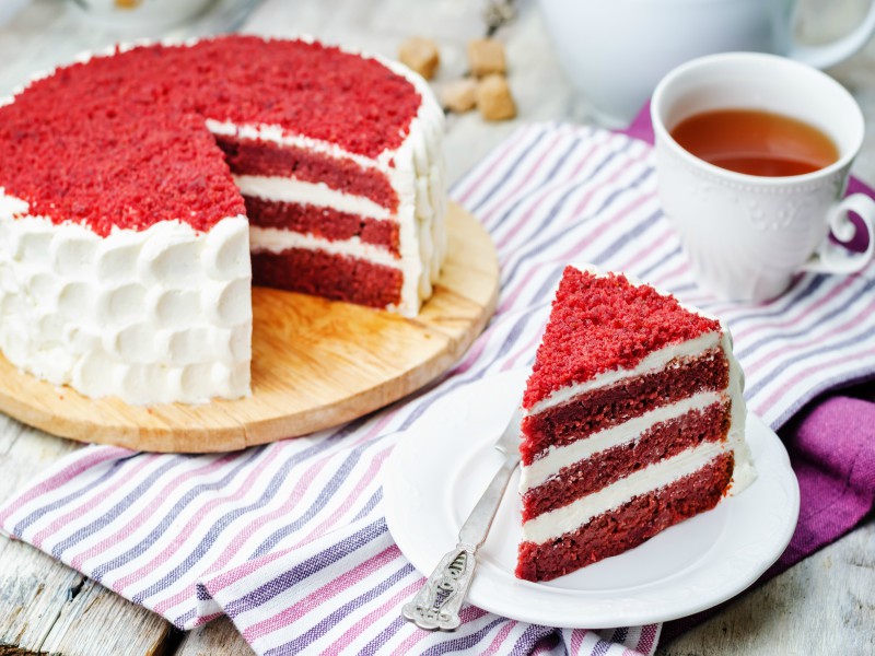 Red velvet torta