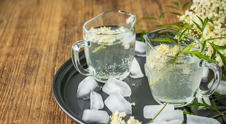 Sirup od bazge s jabučnim octom