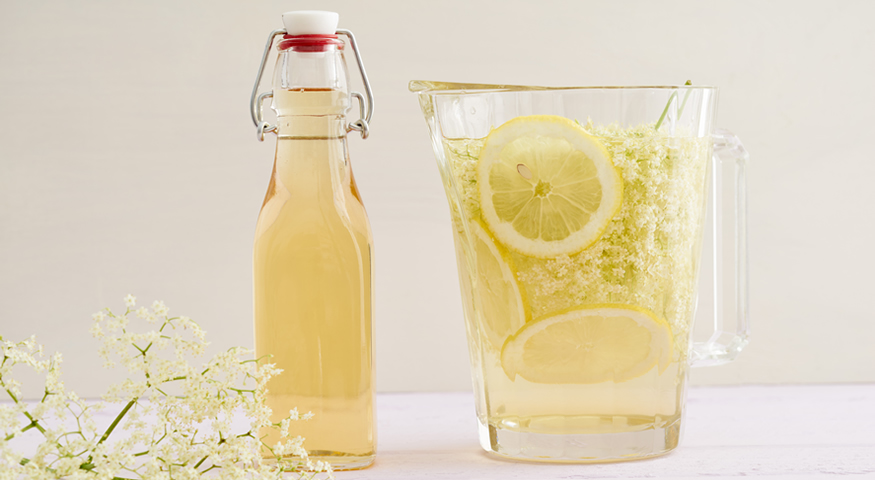 Sirup od bazge s limunom