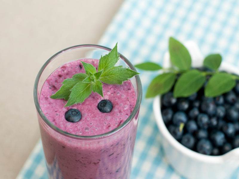Smoothie od borovnice koji topi kilograme