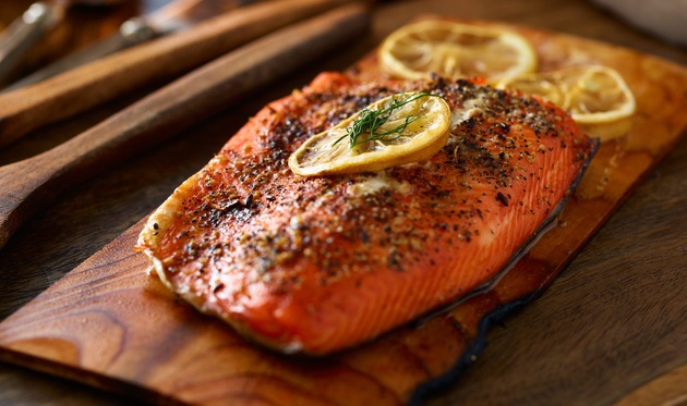 Losos u slatko-kiselom umaku