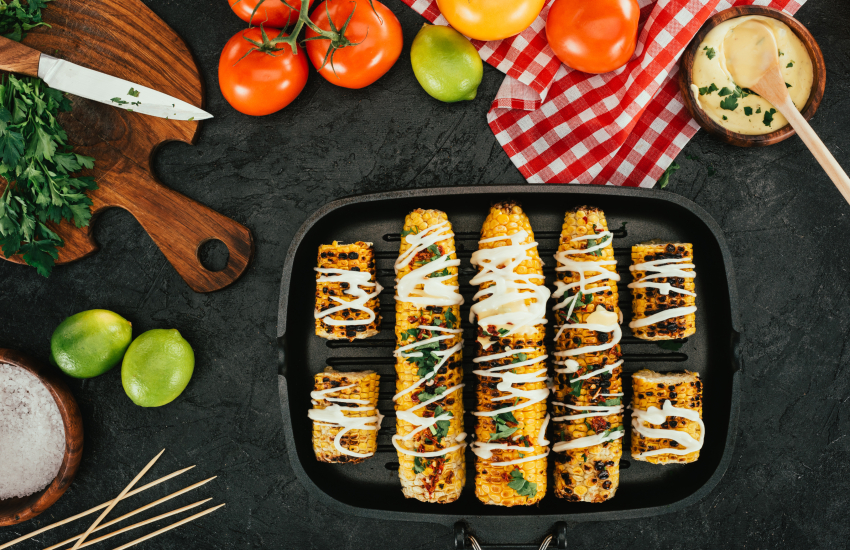 Pečeni kukuruz s grill umakom