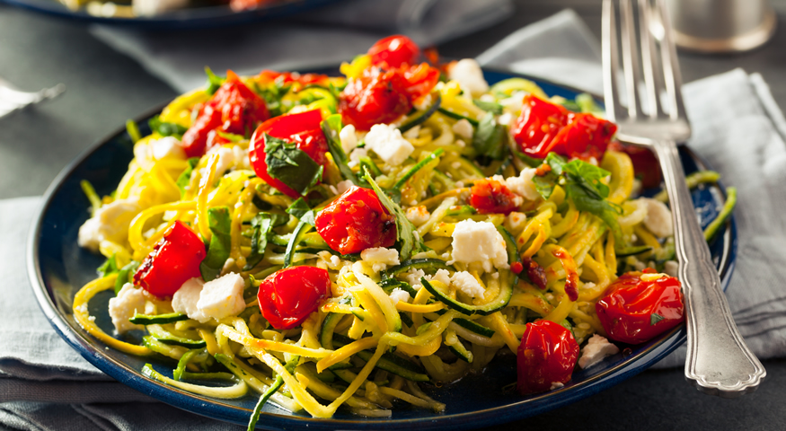 Caprese rezanci od tikvica