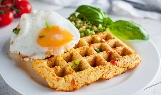 Vegetarijanski vafli od batata