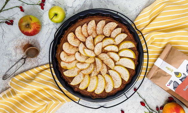Veganski tart od jabuka