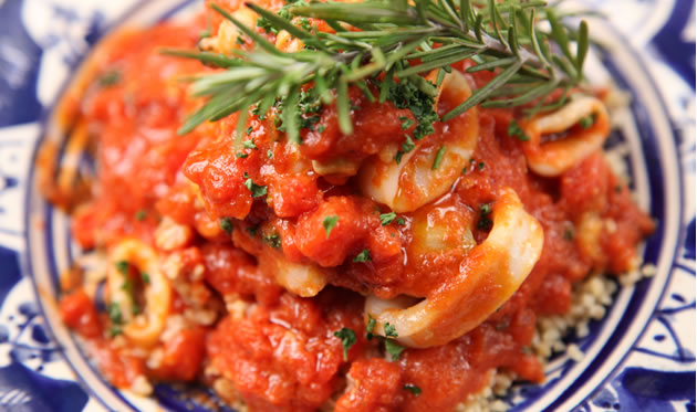 Lignje s domaćom salsom