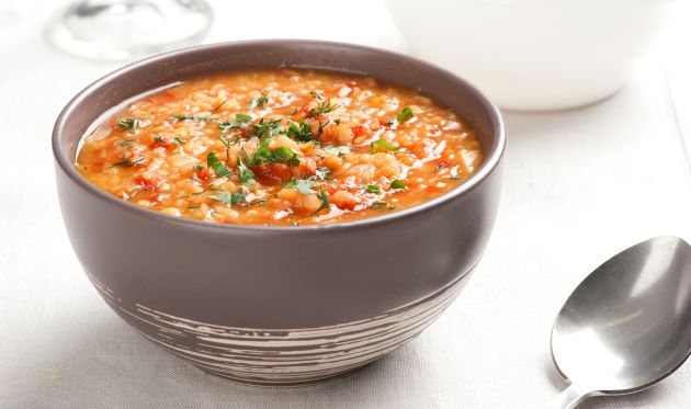 Juha s lećom i povrćem