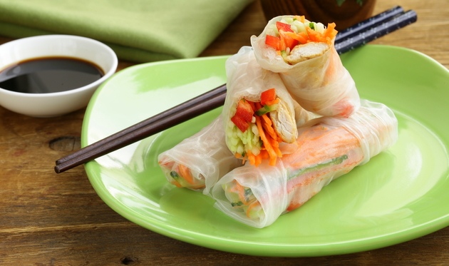 Veganske proljetne rolice