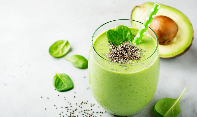 Zeleni keto smoothie