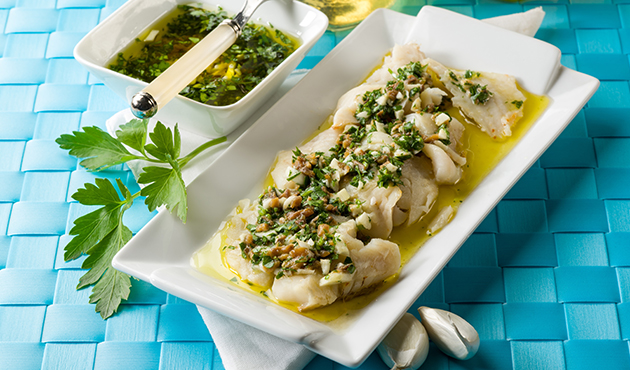 Pečeni bakalar na grčki način