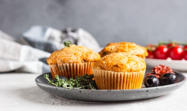 Slani muffini s feta sirom i timijanom
